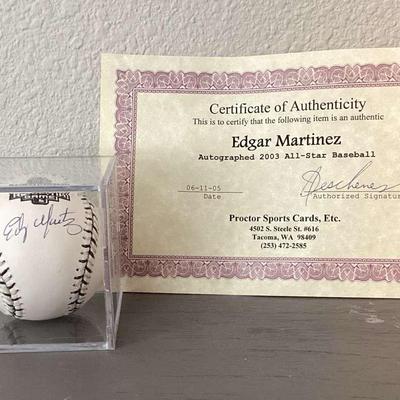 Edgar Martinez Ball 2003 #2