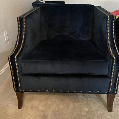 Sam Moore Dark Blue Chair #2