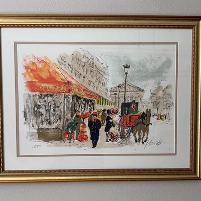 Urbain Huchet Parisian Print #1