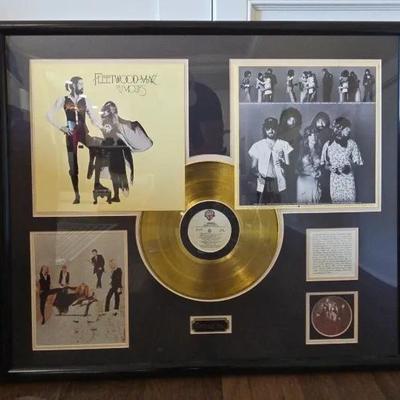 Fleetwood Mac Rumors Gold Album Collectible (Replica)