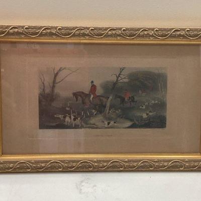 Fox Hunt w/Hounds and Rider