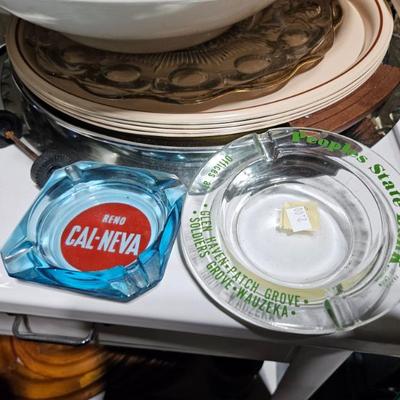 Advertising ashtrays