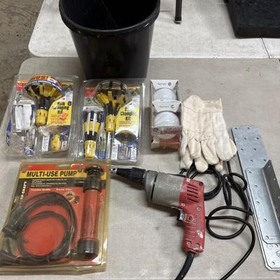 Sale Photo Thumbnail #38: 42 – Milwaukee Screw Shooter, Bulb Changing Kits & More