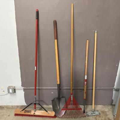 Sale Photo Thumbnail #60: 64 – Libman Outdoor Broom, Rake, Sander & More