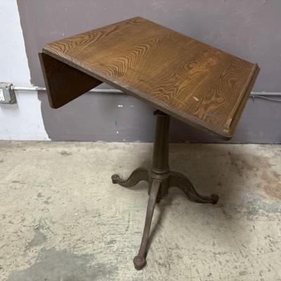 Sale Photo Thumbnail #28: 32 – Vtg Cast Iron Base Drafting Table