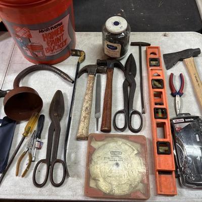 Sale Photo Thumbnail #41: 45 – Preowned Truper Hatchet & Various Hand Tools