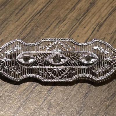 Sale Photo Thumbnail #18: Art Deco pin / brooch
