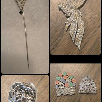 Sale Photo Thumbnail #13: Art Deco, Art Nouveau jewelry