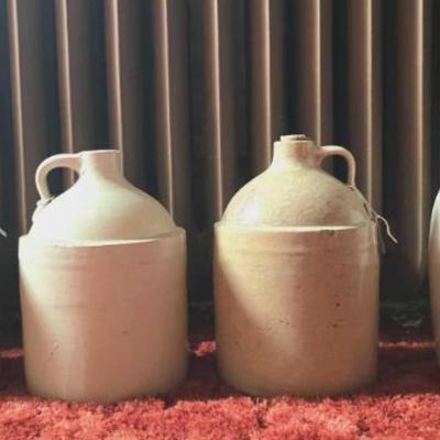 Stoneware jugs