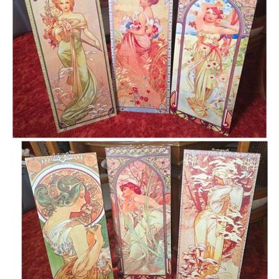 Modern wall decor, double sided