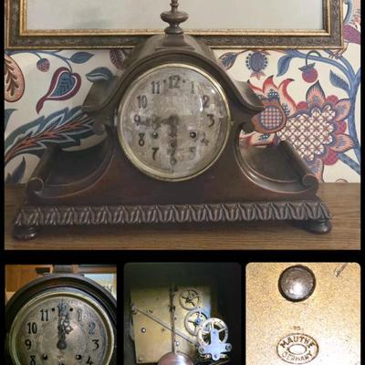 Mauthe Grmany mantle clock for restore