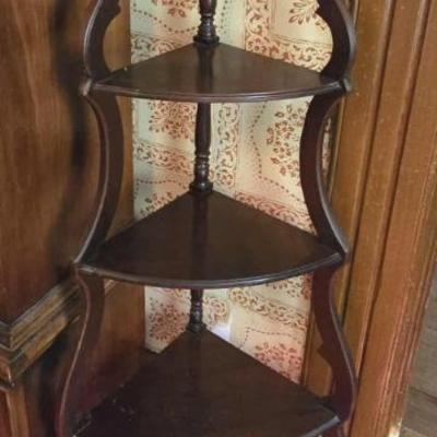 Modern corner shelf