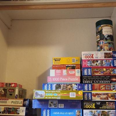 Mystery Lot of Puzzles 