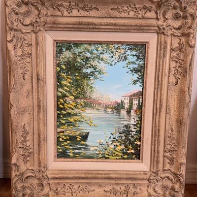 Original Painting By Liliana Fresca - Moret Sur Loing France