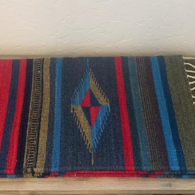 Colorful Handwoven Wool Rug