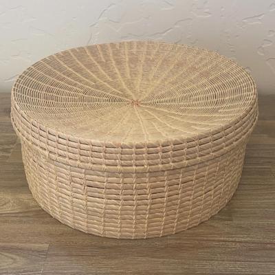 Vintage Woven Basket