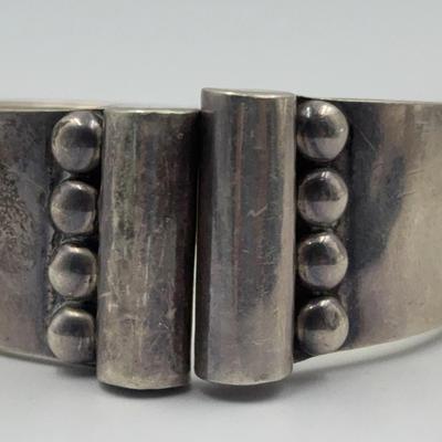 Chunky Sterling Bracelet from Taxco, Mexico
