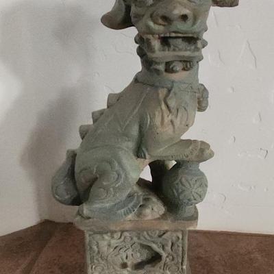Chinese Ceramic Fu Dog 