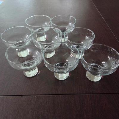 Lot #192 - Glass Candle Holders