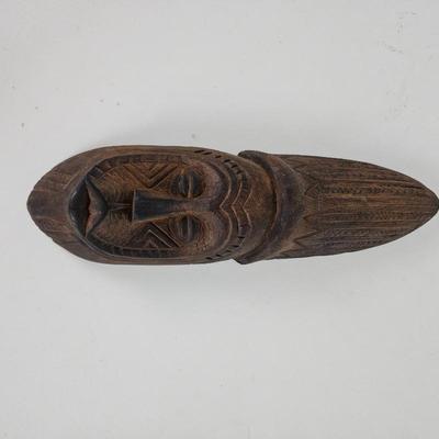 Lot #110 - Vintage Handcrafted African Wood Mask