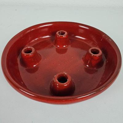 Lot #121 - Gabriel Keramik Sweden Ceramic Advent Candle Holder