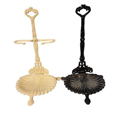 Lot #239 - ROYAL Cast Metal Hearth Tool Holders