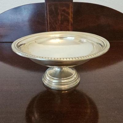 Lot #151 - Sterling Silver Compote Dish