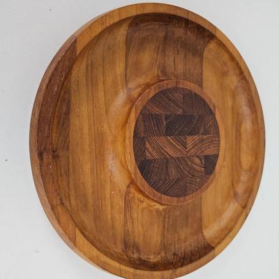 Lot #120 - Mid Century Dansk Teak Chip n Dip Tray