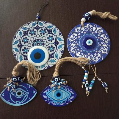 Lot #196 - Evil Eye Wall Hangings