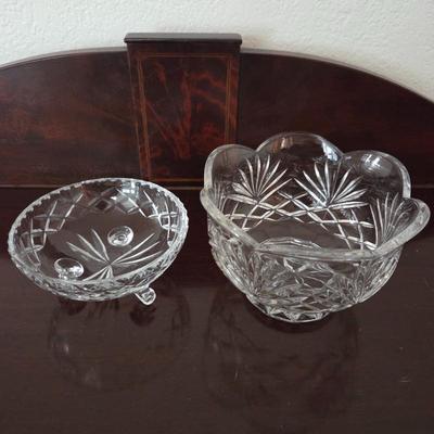 Lot #160 - Two Crystal Bowls