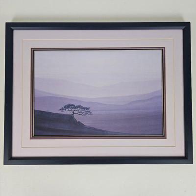 Lot #100 - Hand Signed Cathy Bouchard Lithograph "Mauve Canyon"