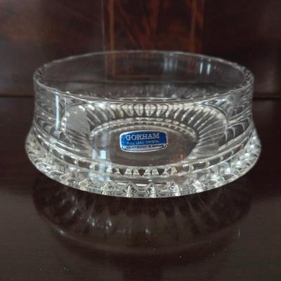 Lot #164 - Gorham Althea Collection Full Lead Crystal Bowl Made in Germany