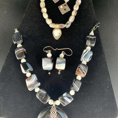 Th163v stone and 925 jewelry