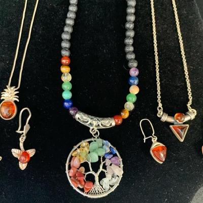 Th219v colorful costume jewelry