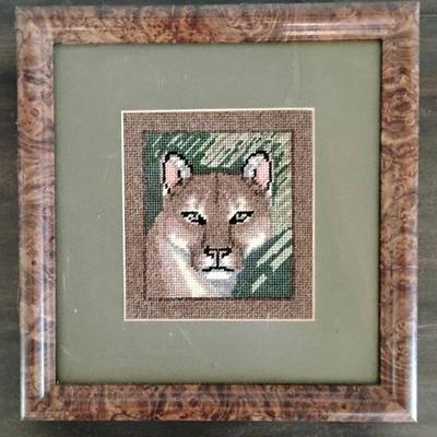 Th116 animal embroidery artwork