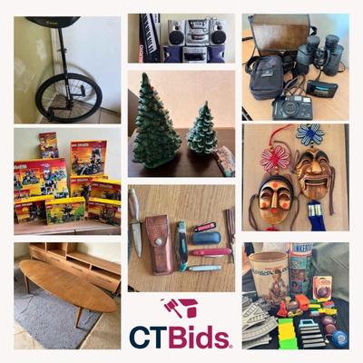Antique furniture collectibles auction