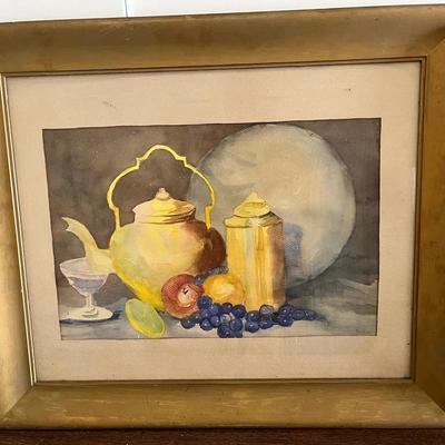Watercolor Fruit