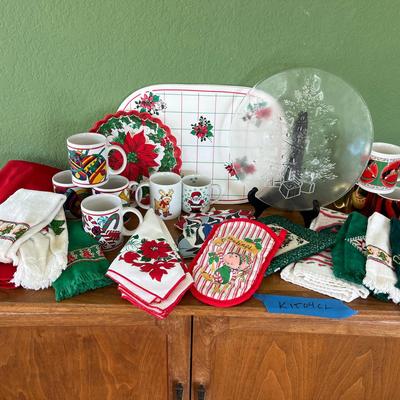 Vintage Christmas Kitchen