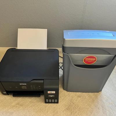 Epson 2800 Printer & Executive EPS-5IIX Shredder