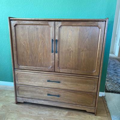 Vintage Wood Cabinet
