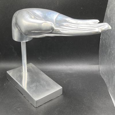 Silver Tone Hand