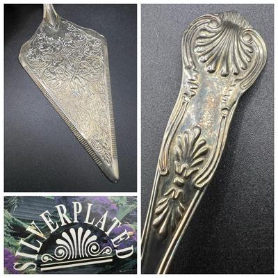 Silverplated Cake Server in Original Box