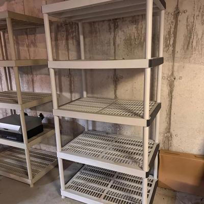 Five Tier Plastic Shelf #1