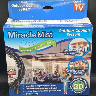 NEW IN BOX Miracle Mist Outdoor Cooling System