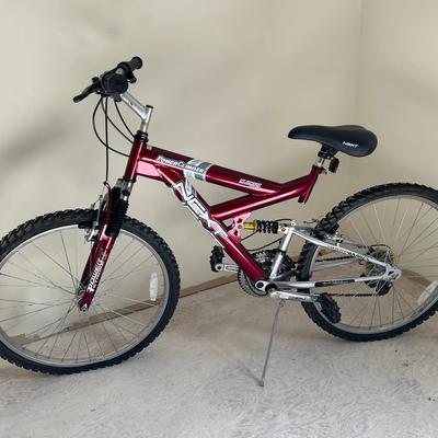 Red 18-Speed PowerClimber NEXT Shimano Shifting Bicycle