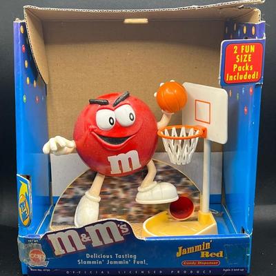 M&M Jammin’ Red Candy Dispenser in Original Box