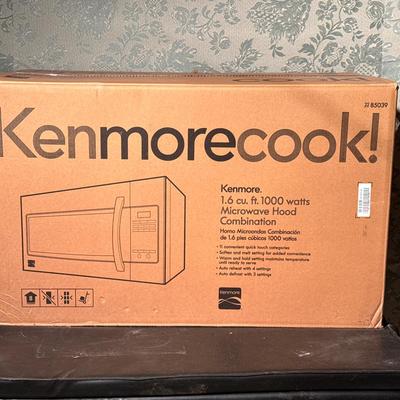 Kenmore Cook! - 1000 Watt Hood Microwave 