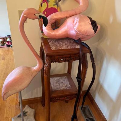 (3) Fantastic Flamingos 