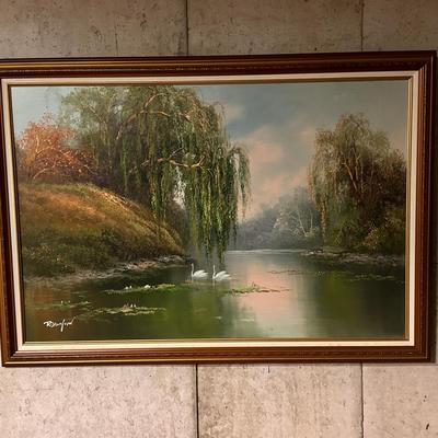 R Danford Weeping Willow Lake View