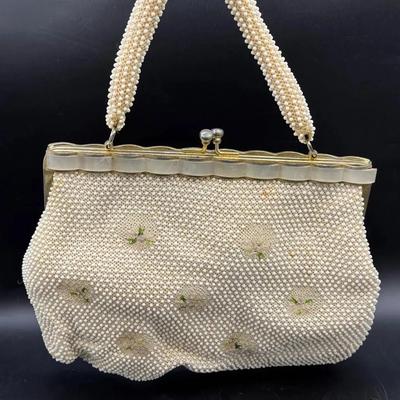 Vintage Beaded Evening Purse – Handmade in Hong Kong